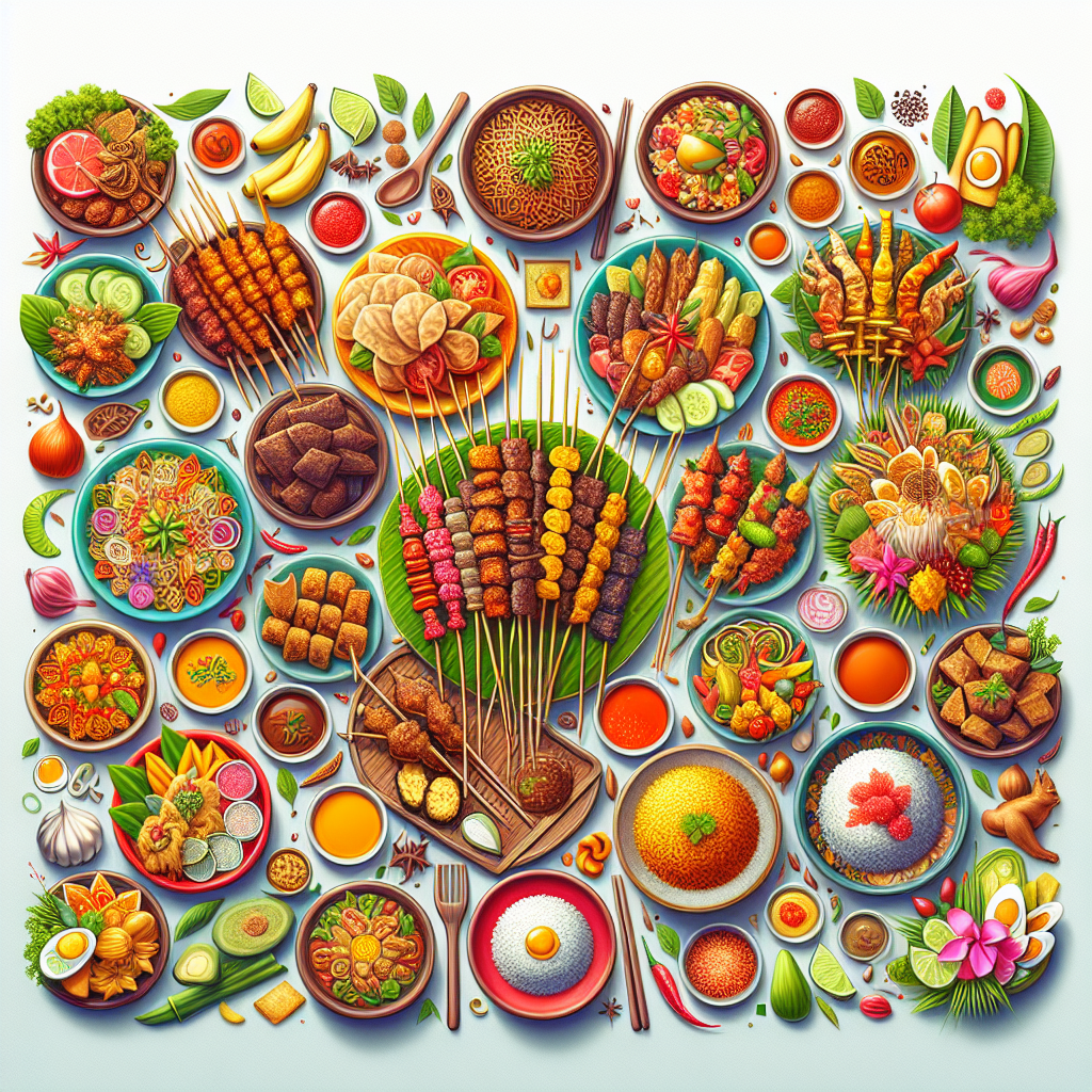 Kekayaan Cita Rasa Makanan Nasional Indonesia Menggugah Selera Dunia