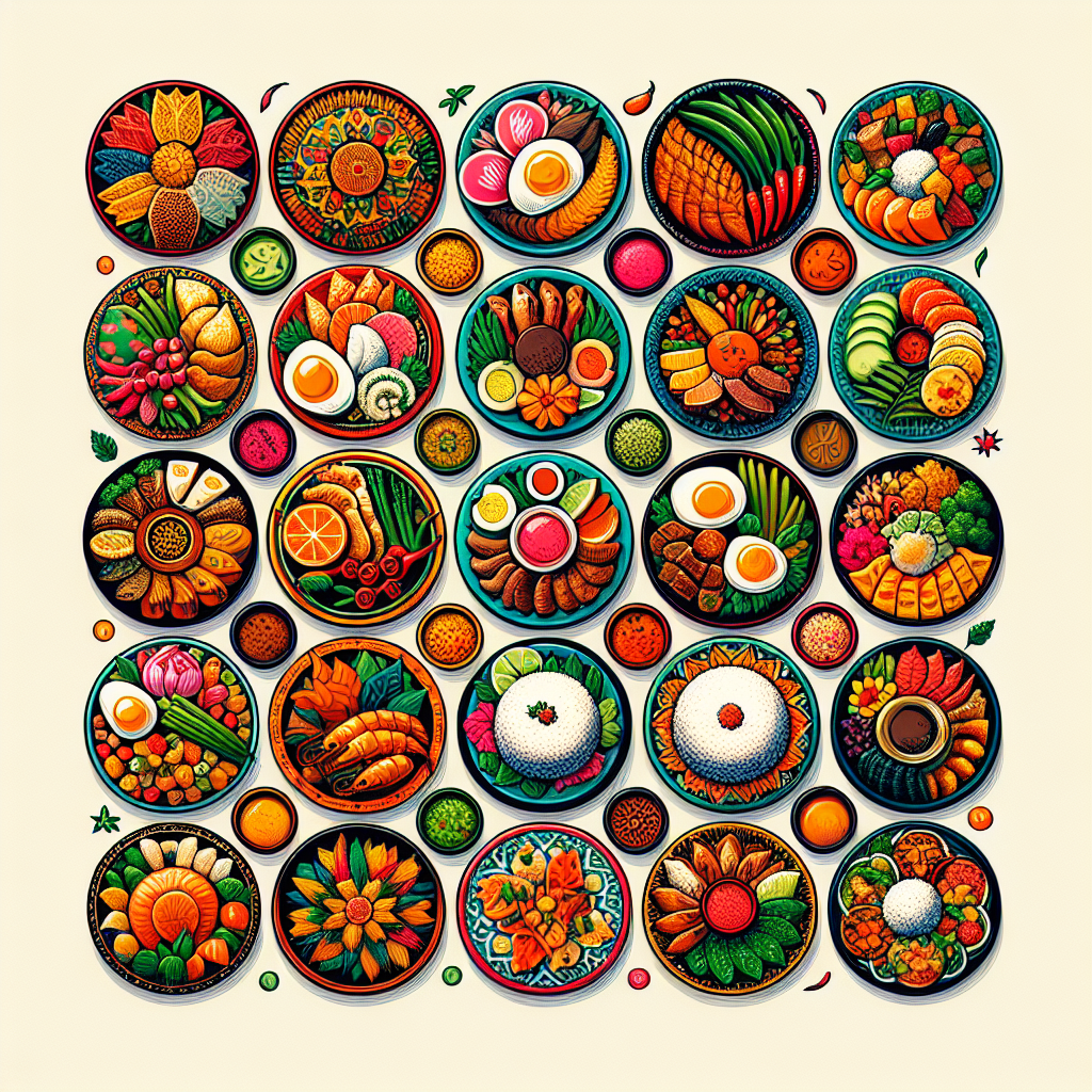 Keanekaragaman Rasa dalam 34 Makanan Tradisional Indonesia Yang Menggugah