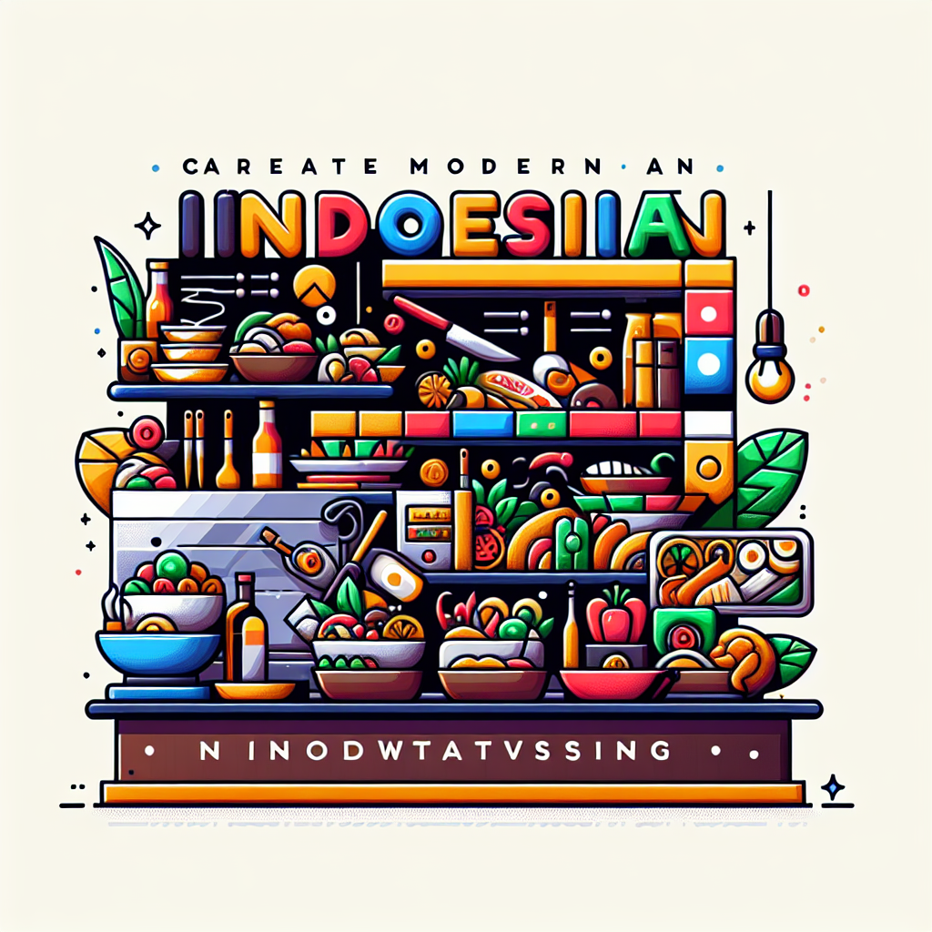 Inovasi Kuliner: Menggali Potensi Makanan Modern Indonesia
