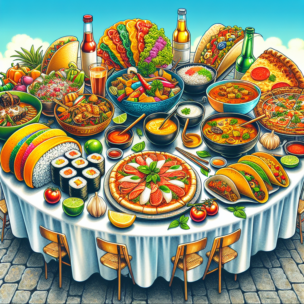 Keberagaman Rasa: Eksplorasi Makanan Internasional yang Mendapat Sentuhan