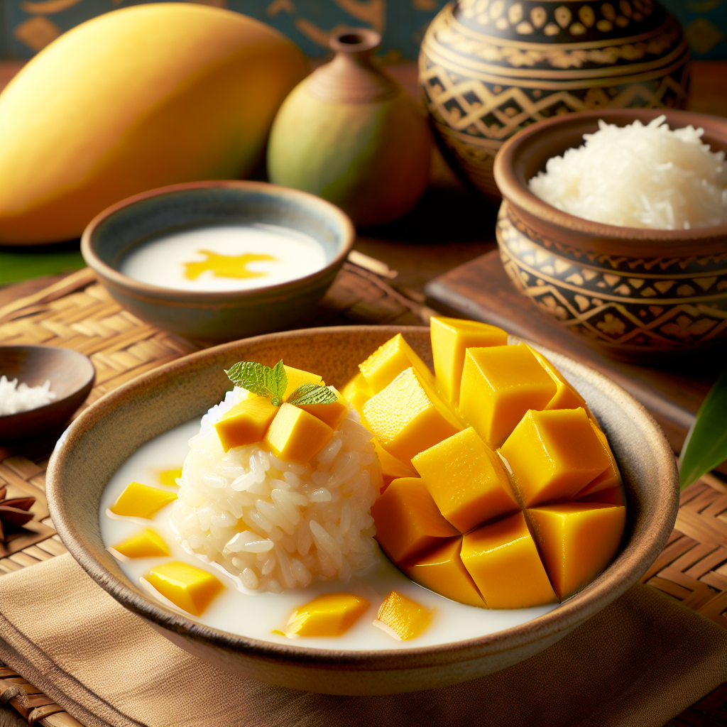 Authentic Mango Sticky Rice Recipe: A Sweet Taste of Thailand