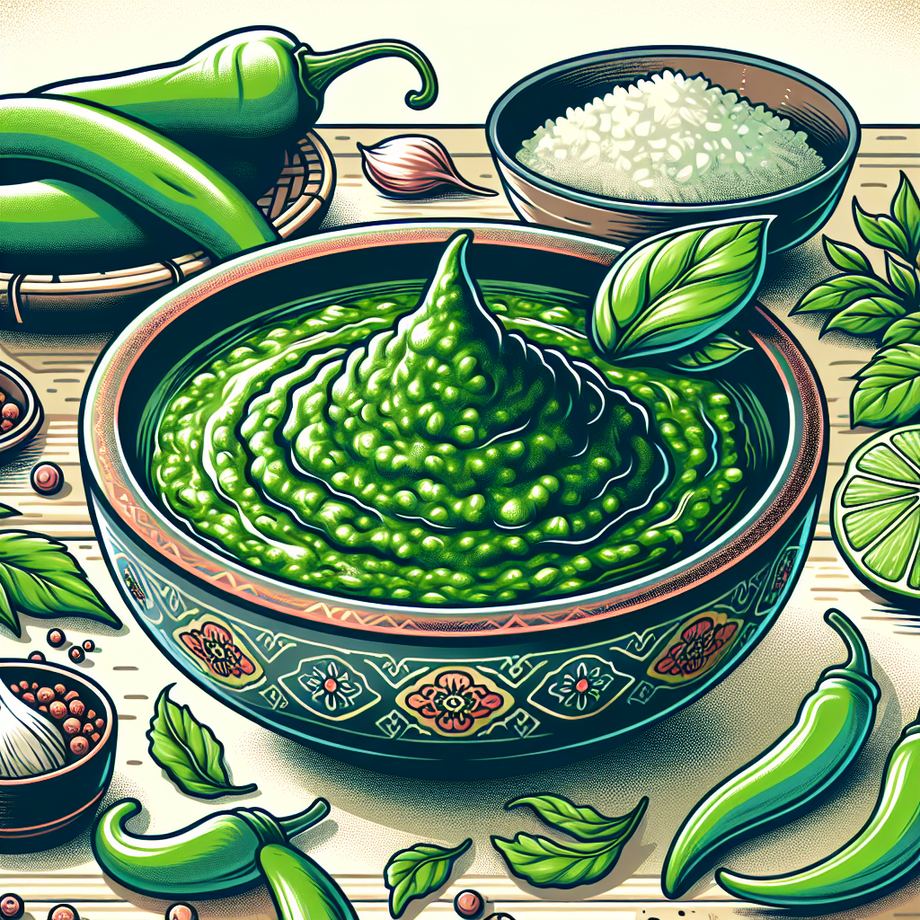 Authentic Resep Sambal Ijo Padang: A Flavourful Indonesian Delight